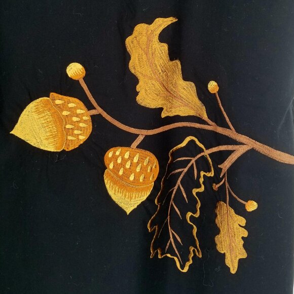 Eshakti Embroidered Poplin Cotton MidiDress, Retro Styling, Sheath /A-line Fit - Picture 3 of 7